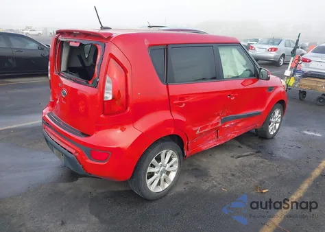 2012 Kia Soul + from USA, damaged, VIN KNDJT2A69C7376069